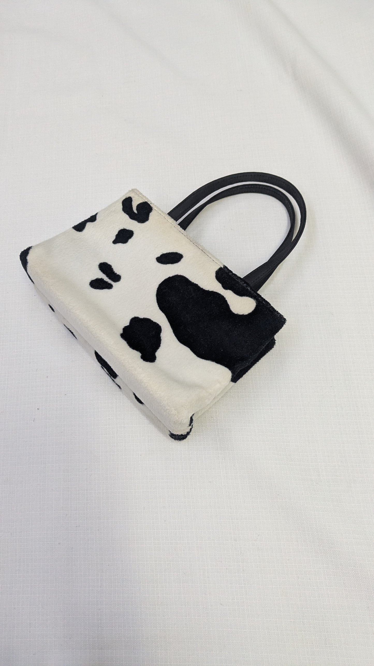 Cow print mini bag