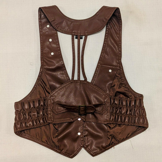 Brown vest