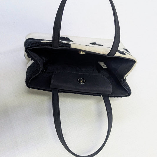 Cow print mini bag