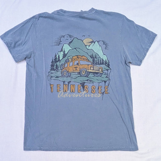 Blue Tennessee Adventures tee