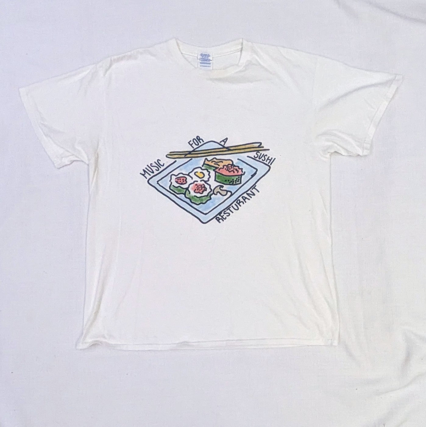 Music sushi tee