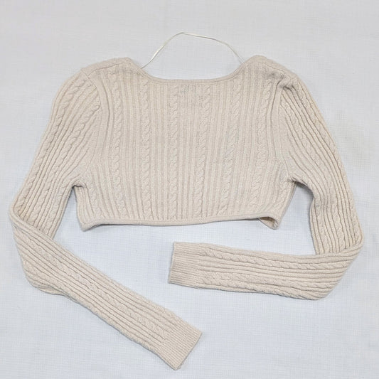 cropped cardigan