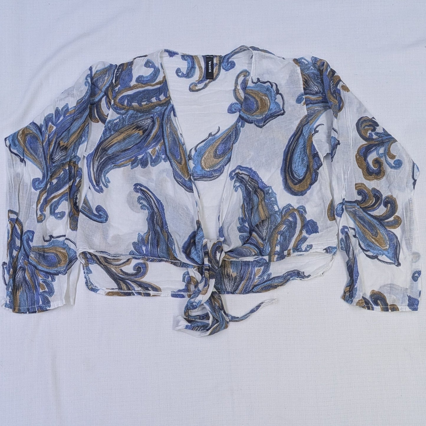 Vanti6 paisley blouse