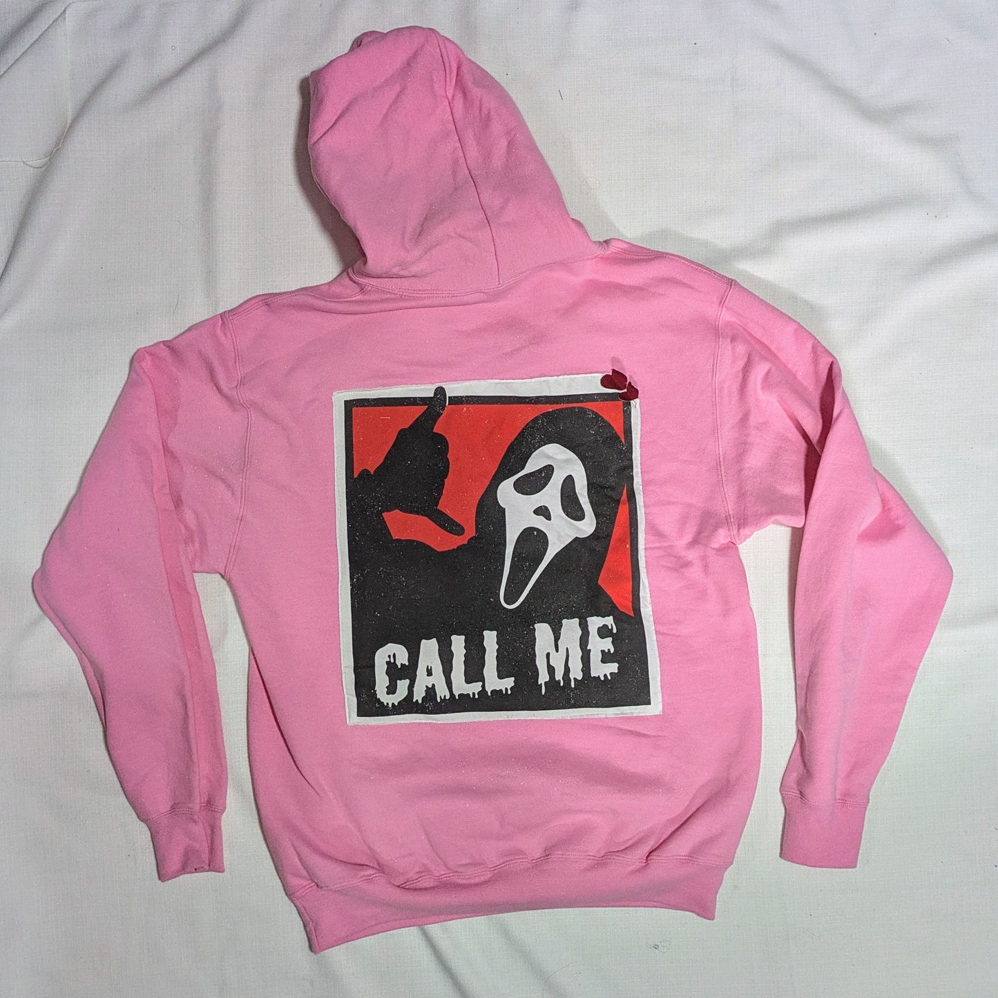 Call me Custom Adidas Glitter hoodie