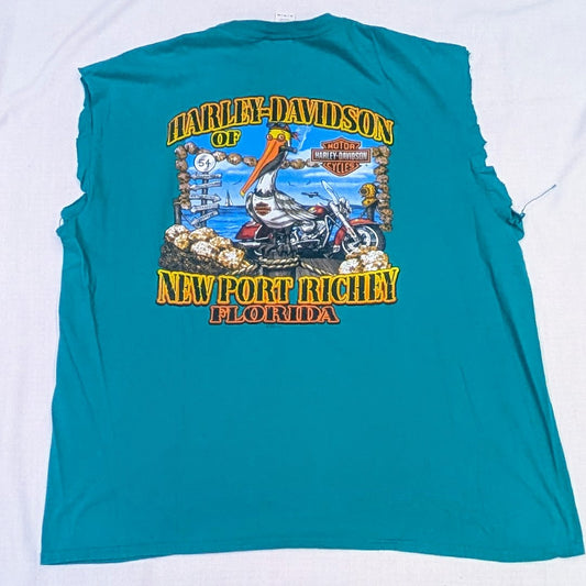 Harley Davidson cut off tee