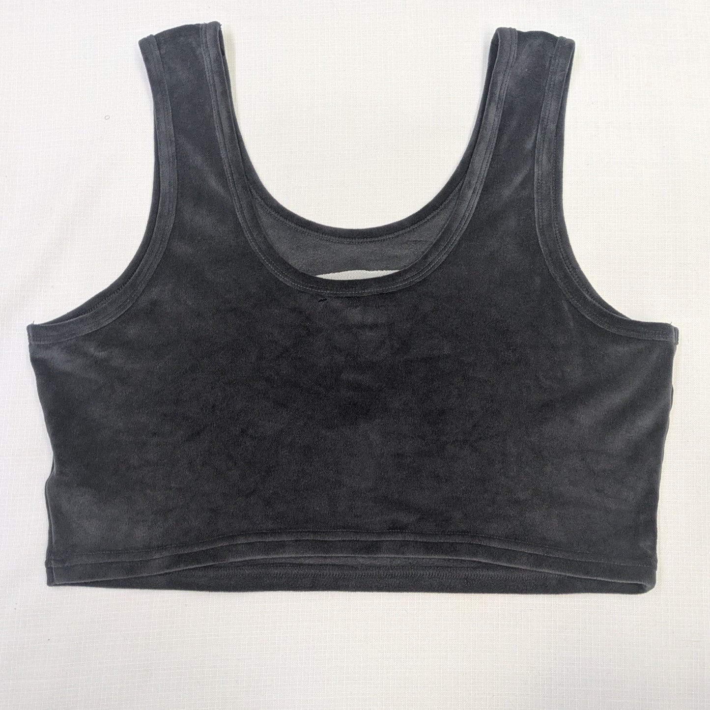 Velvet power Puff girls crop top