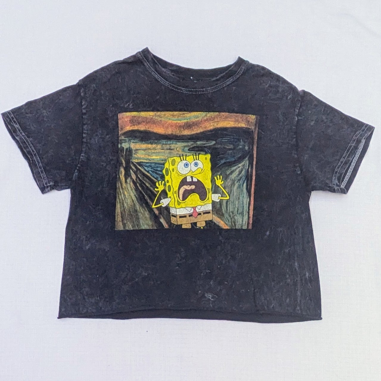 The scream SpongeBob tee