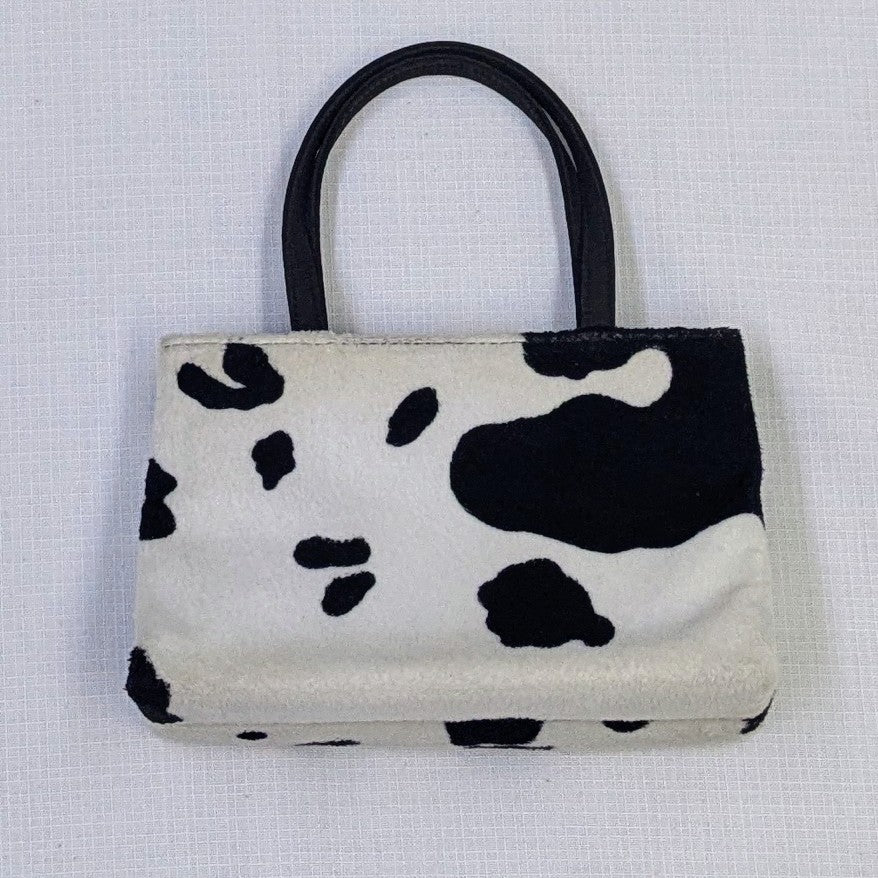 Cow print mini bag