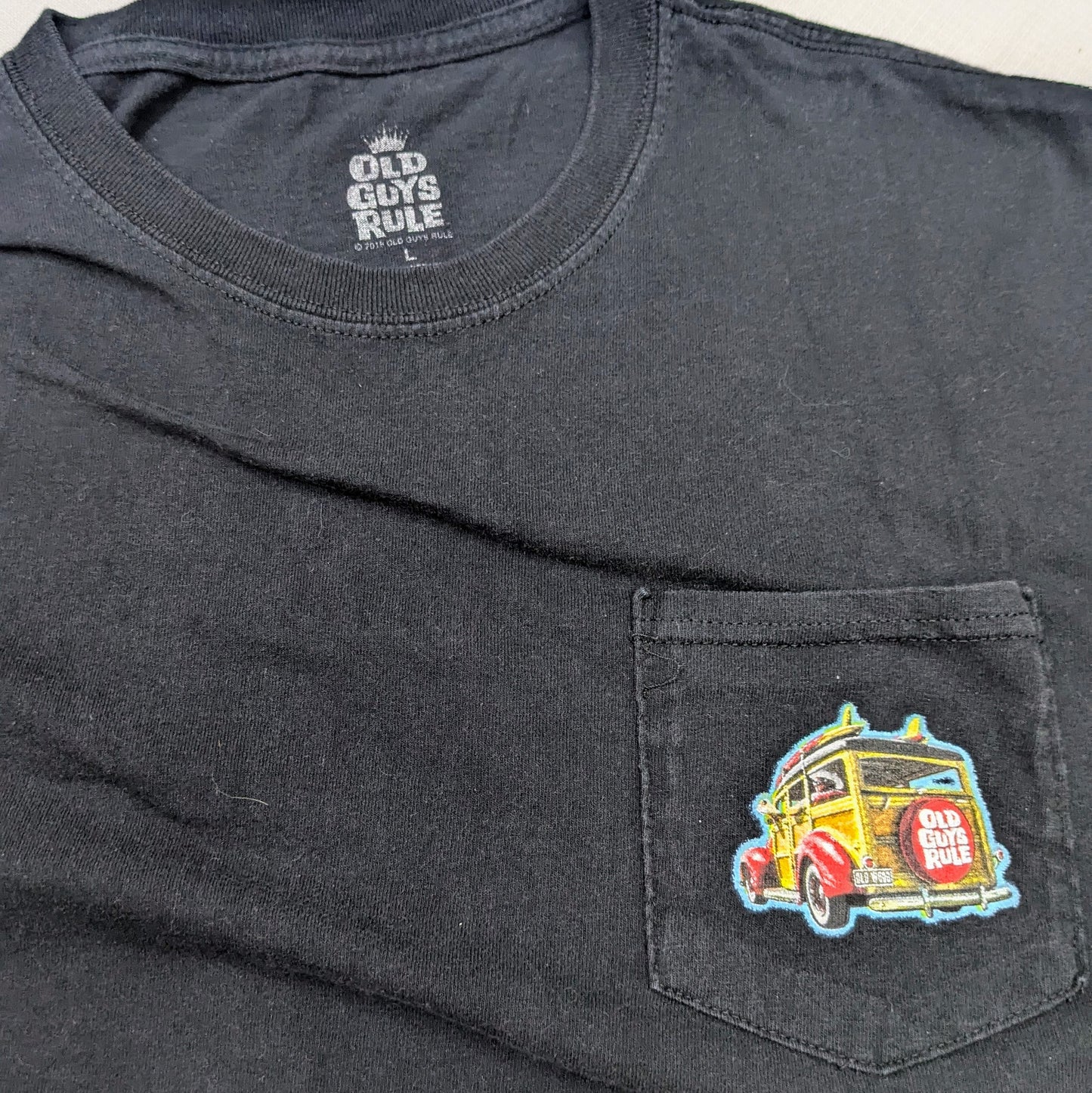 Old guys rule Hula tee