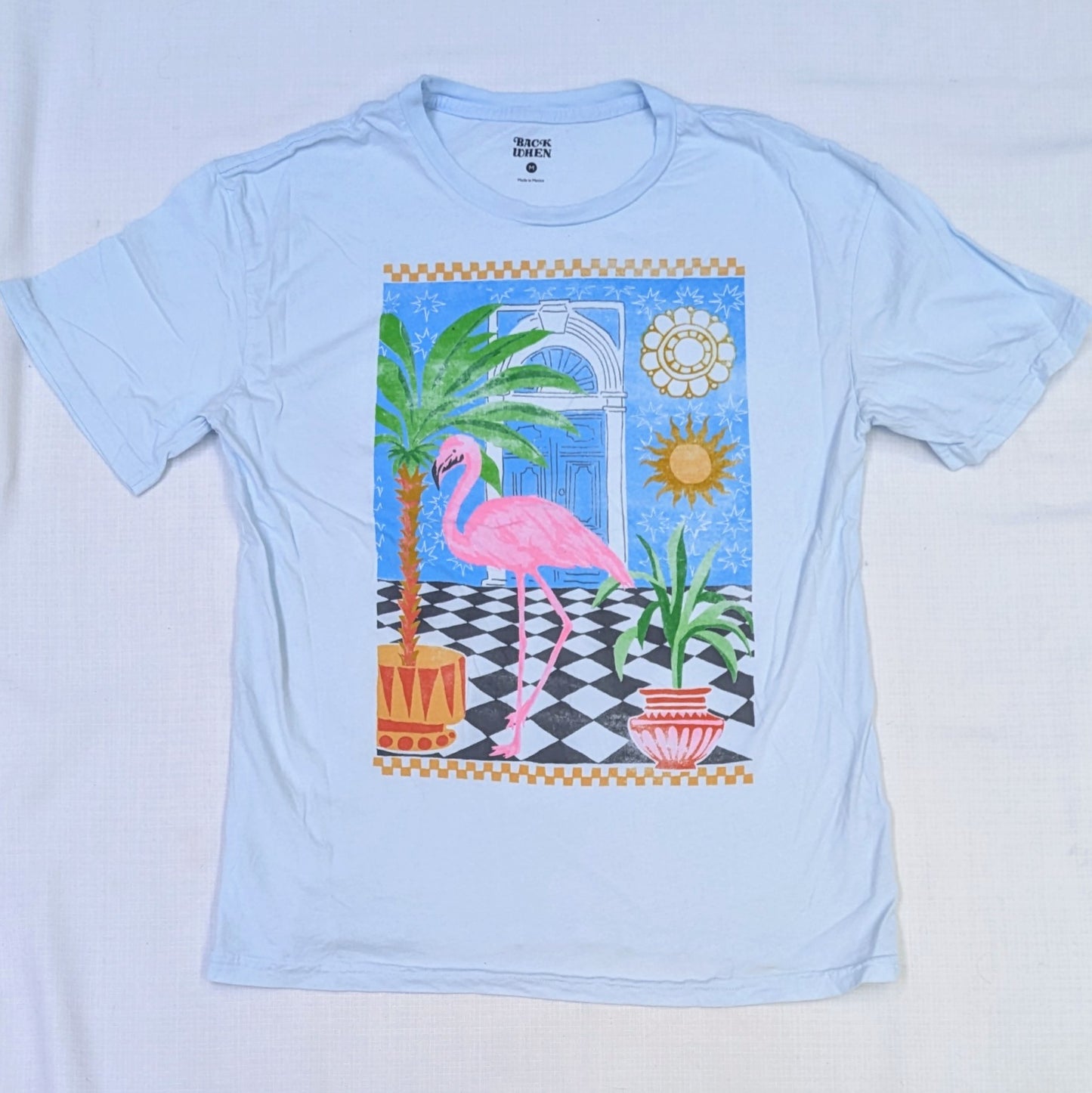 Blue Flamingo tee