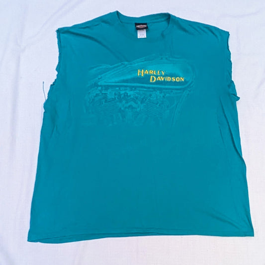 Harley Davidson cut off tee