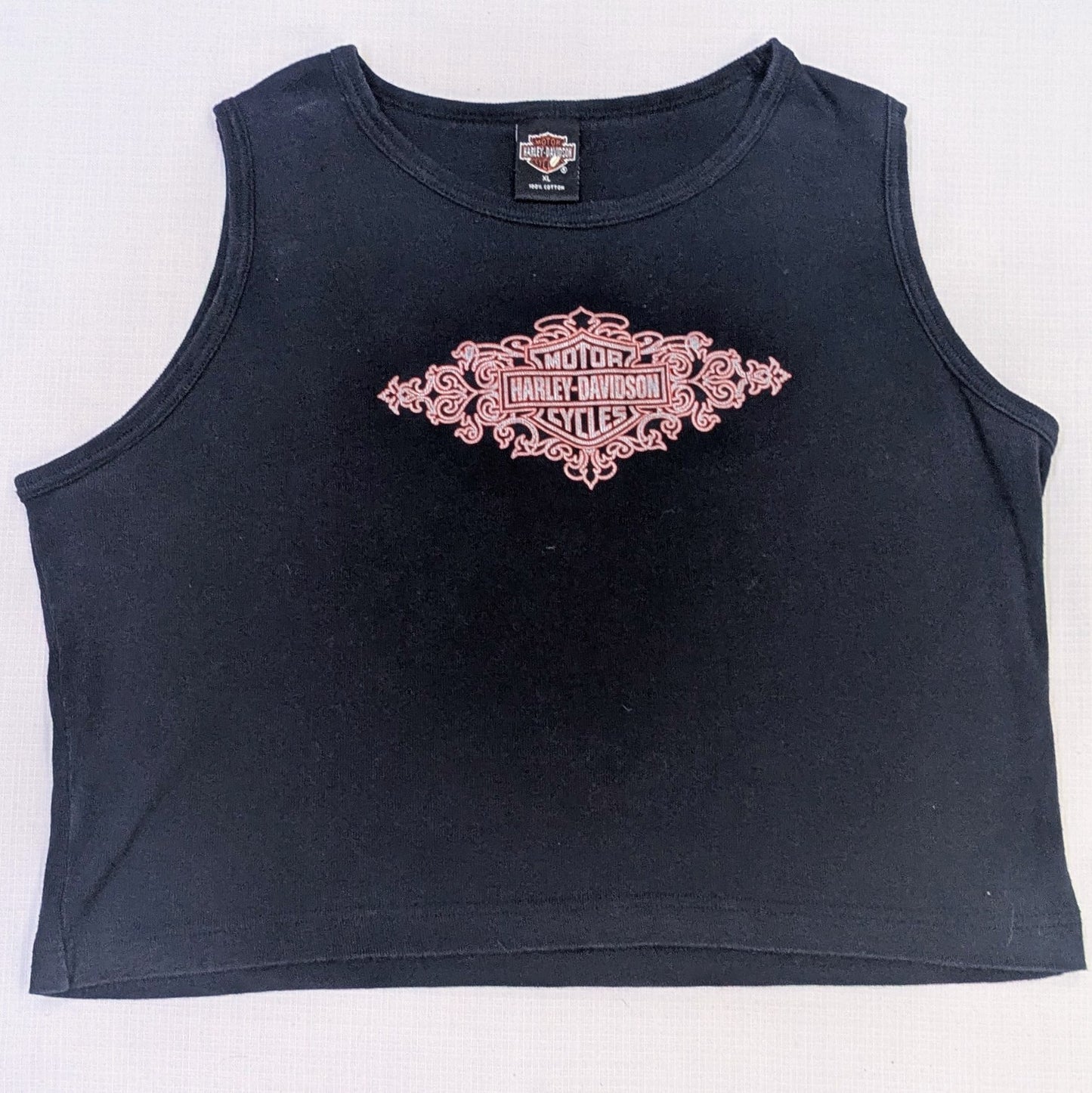 vintage Harley cropped tank