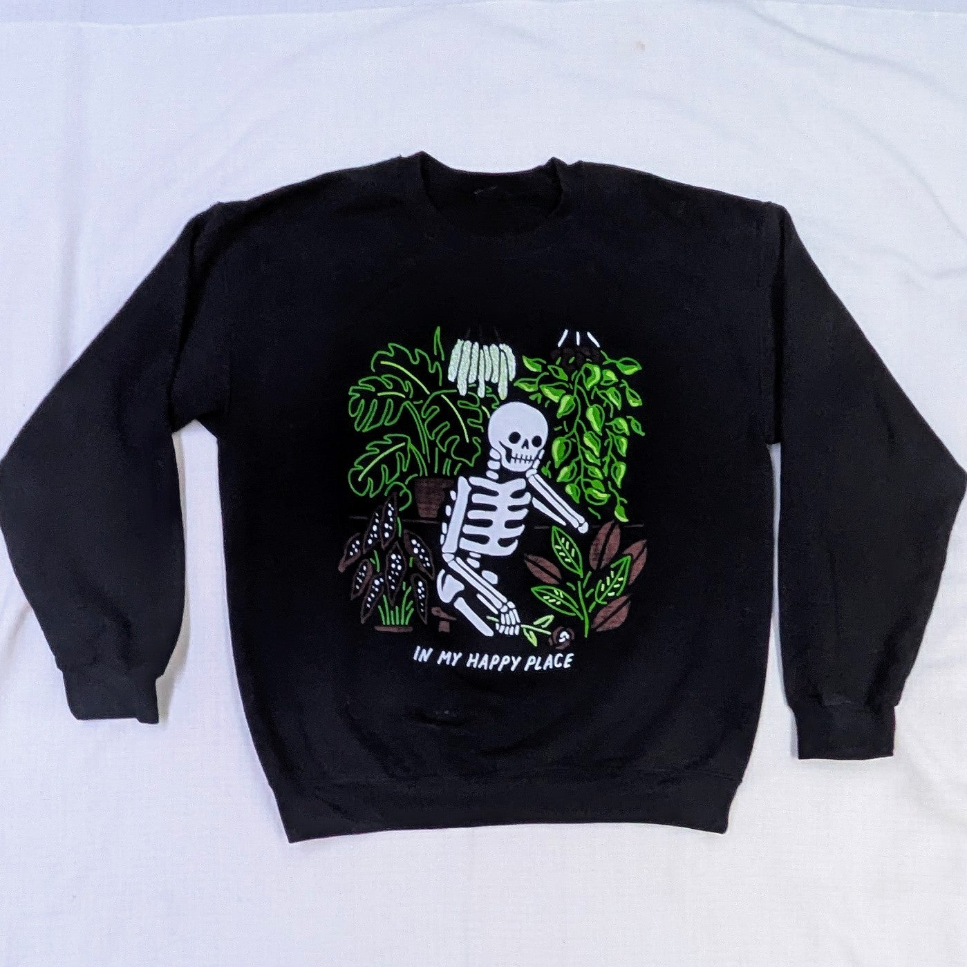 In my happy place sweatshirt