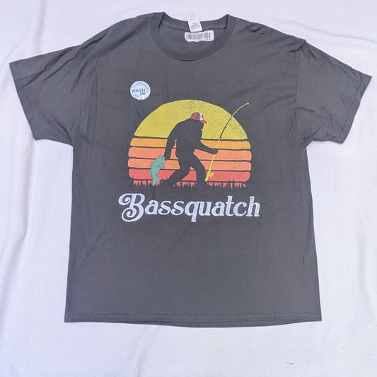 Grey BASSQUATCH tee