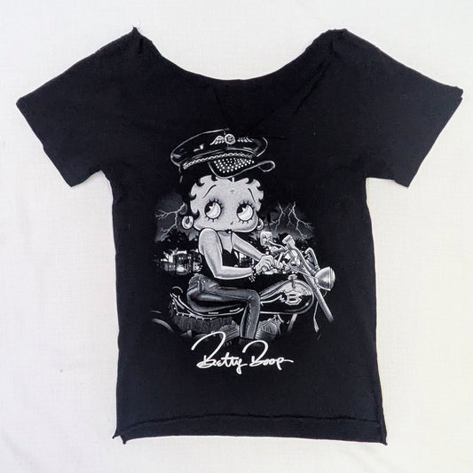Betty Boop motorcycle tee