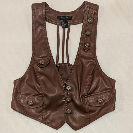 Brown vest