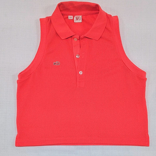 Lacoste cropped polo