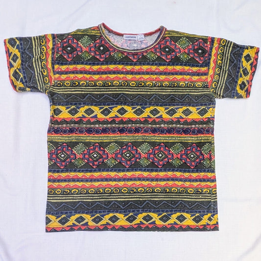 vintage beaded tee