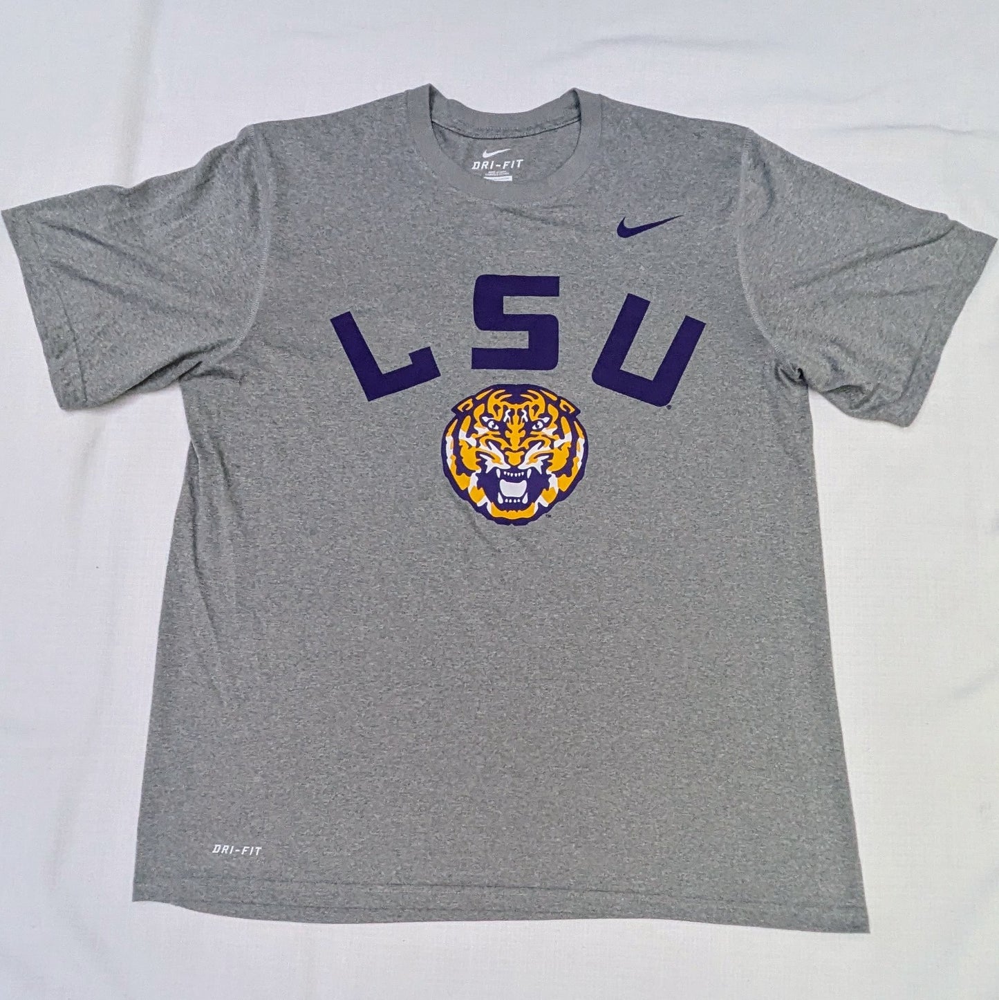 Grey Nike LSU Tigers T-shirt