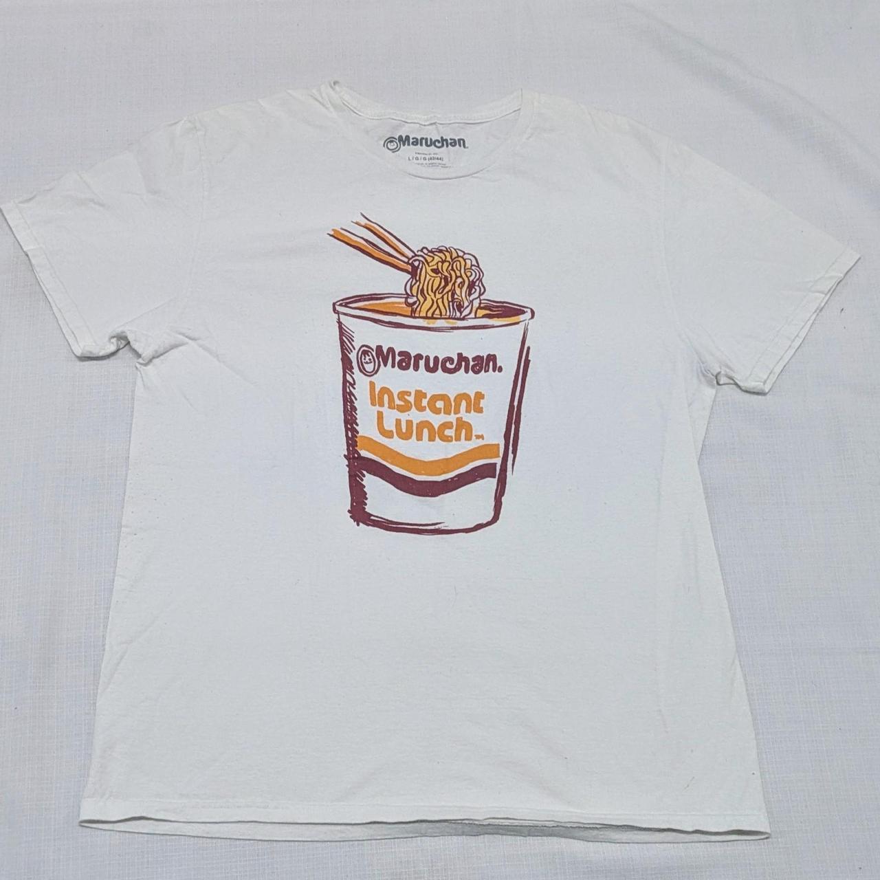 White Maruchan tee