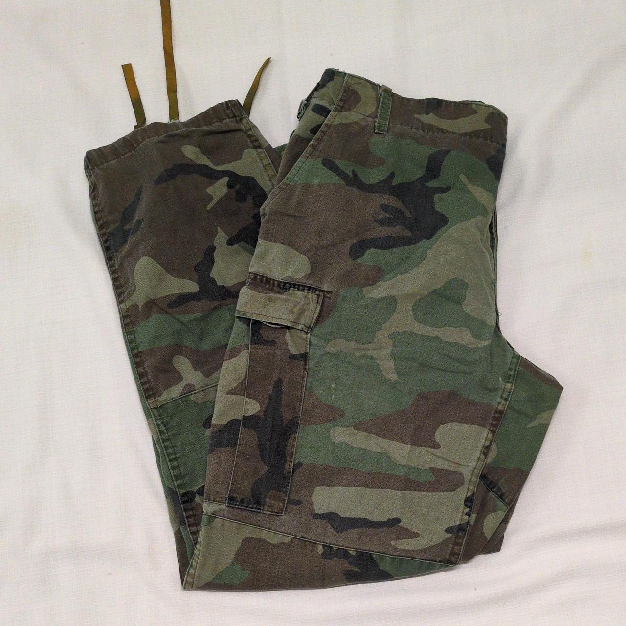 Military camo pants