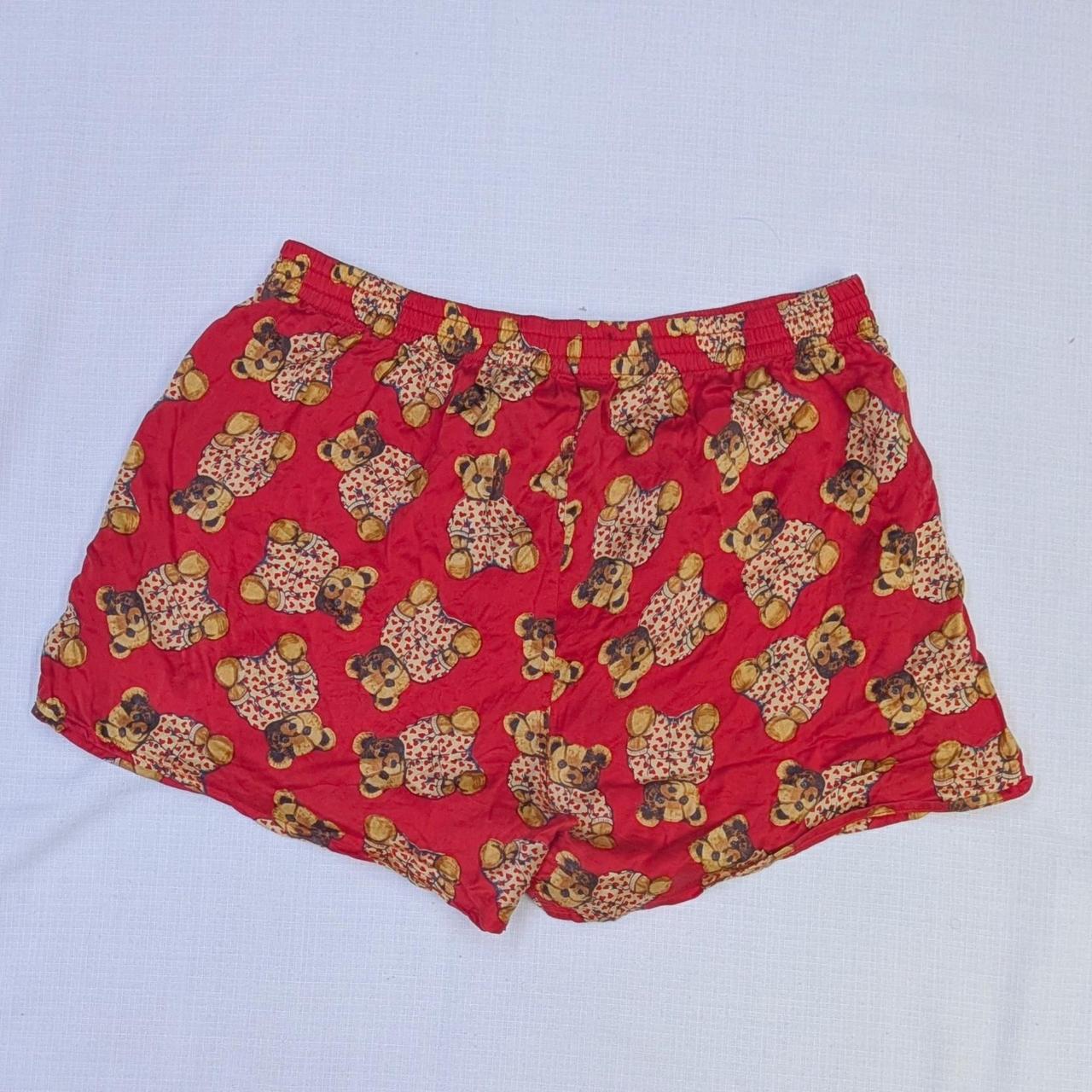Teddy silk boxers