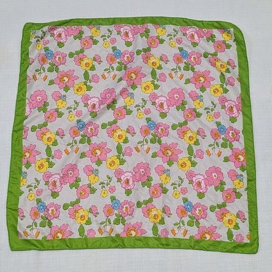 Floral mini scarf