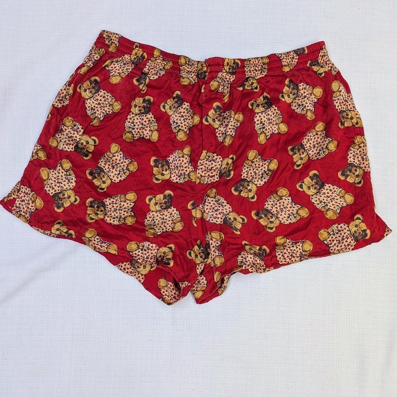 Teddy silk boxers