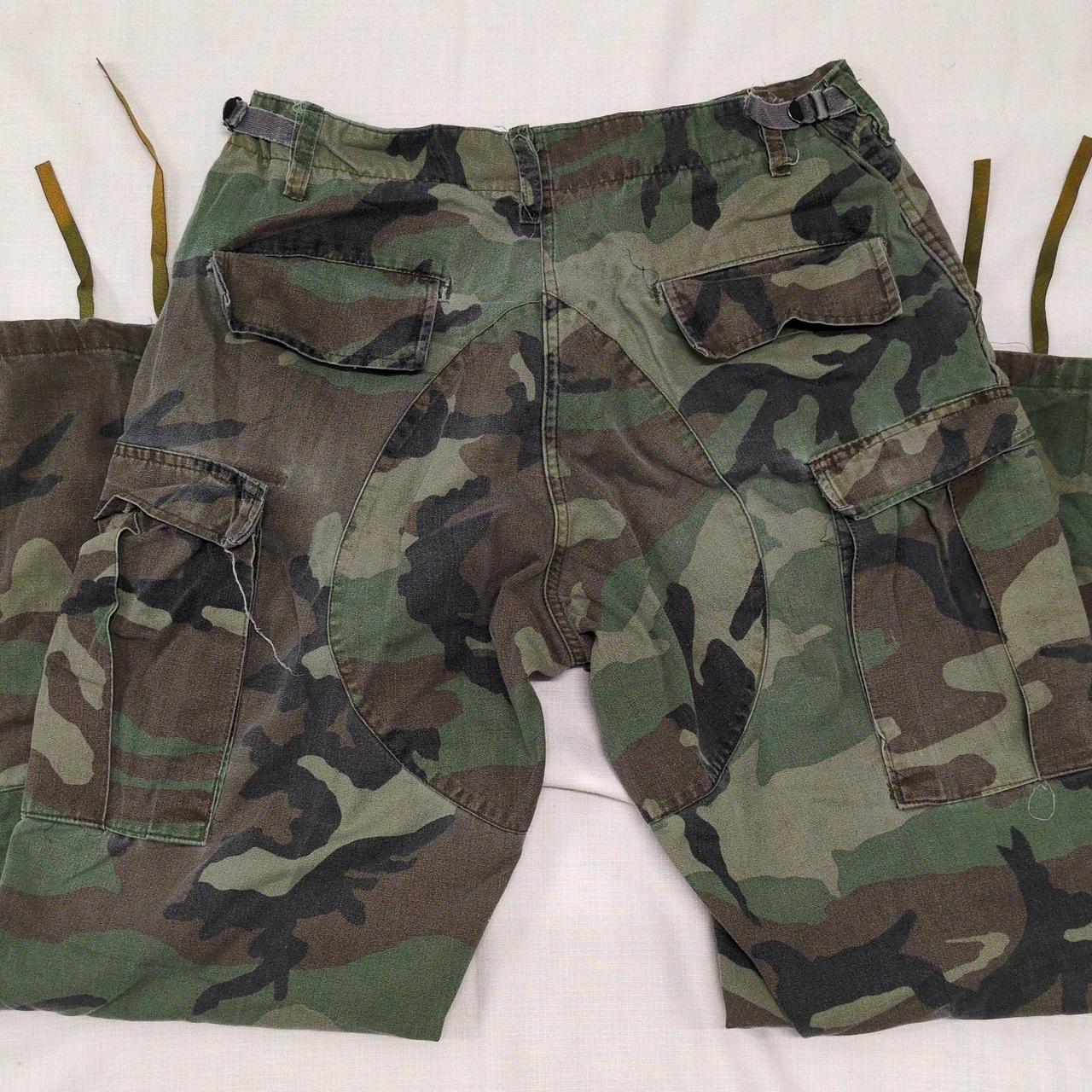 Military camo pants
